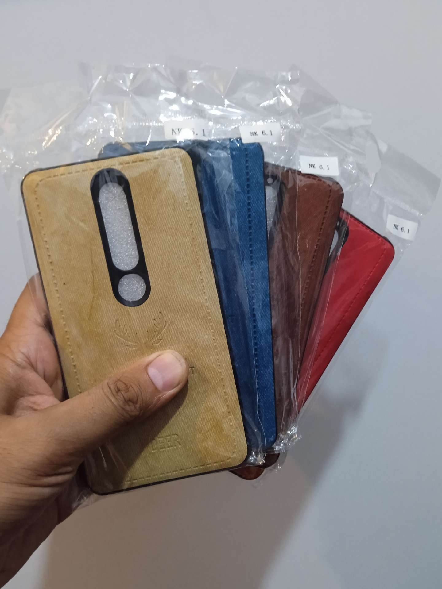گارد چرمی  پارچه ای طرح گوزن گوشی نوکیا  Nokia 6.1